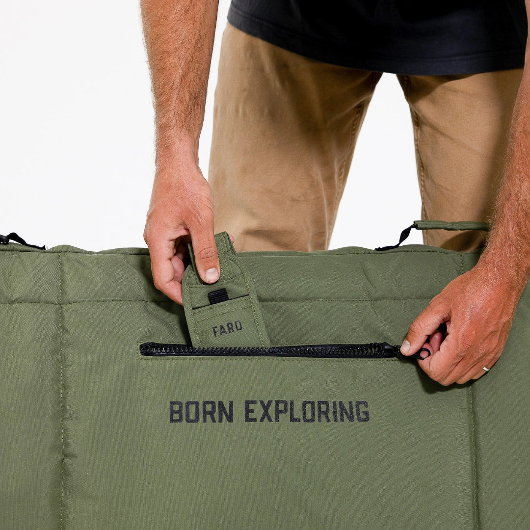 FARO Padded Day / Travel Surfboard Bag