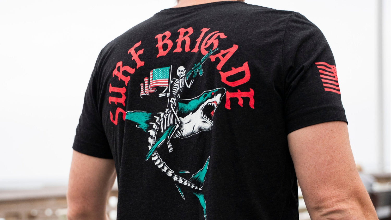 Skeleton Shark Tee